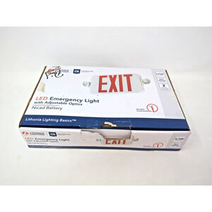 Lithonia Lighting 263X2H Exit Sign/Emergency 2 LED Light Combo NEW fast shipping